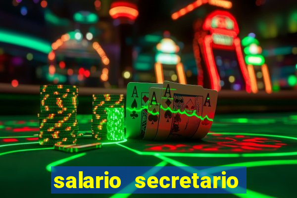 salario secretario de esportes